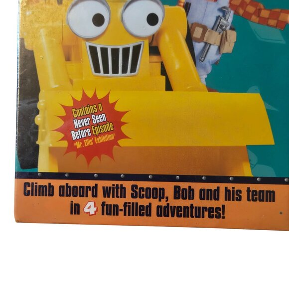 Bob The Builder Scoops Favorite Adventures VHS With 4 Episodes NOS Sealed 2003 - Picture 5 of 10